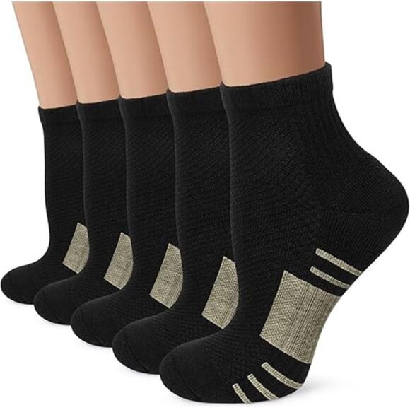 Copper Compression Socks for Men & Women – Plantar Fasciitis Relief, Ankle - Picture 7 of 7